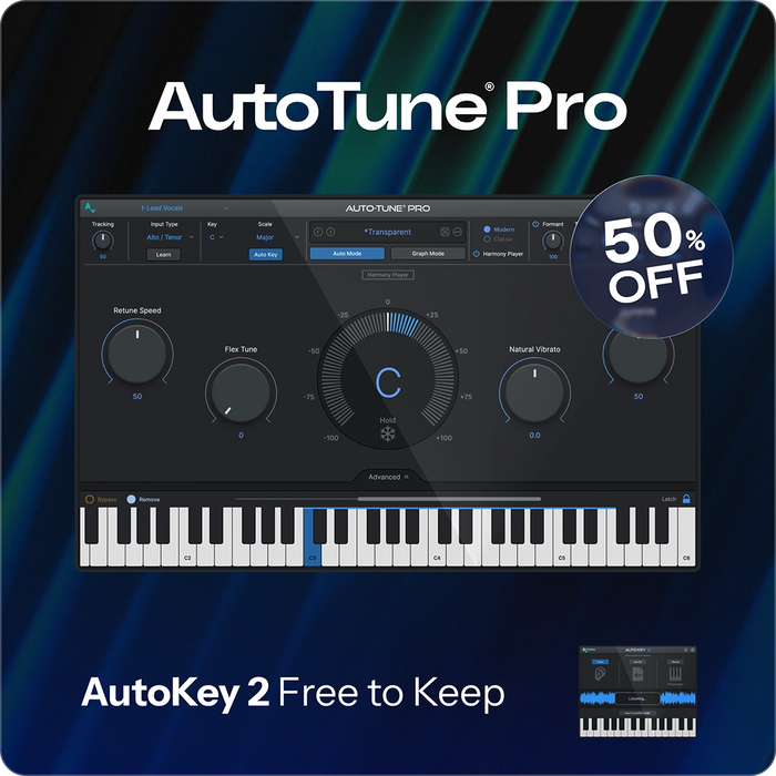 Auto-Tune PRO 11 + Auto-Key 2 Promo