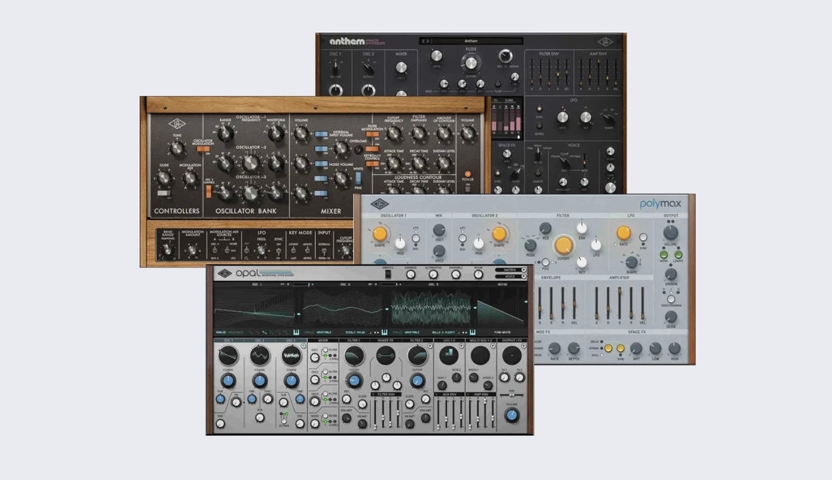 UAD Synth Collection — Music SA - Plugins de Áudio e Equipamentos Musicais