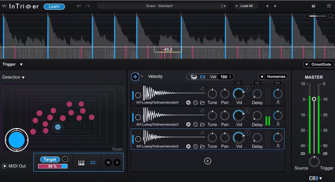 Waves InTrigger Drum Replacer