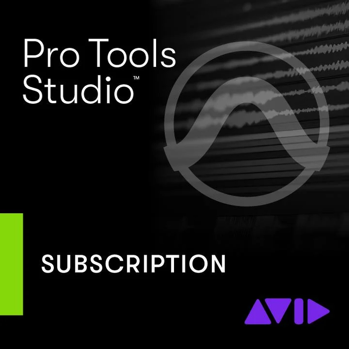 Pro Tools Studio - Licença de 1 ano - Nova Assinatura