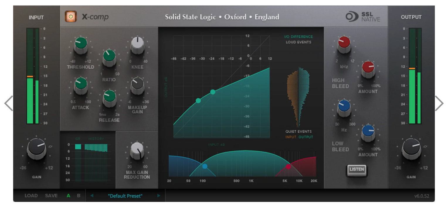 SSL X-Comp Compressor Plug-in — Music SA - Plugins de Áudio e ...